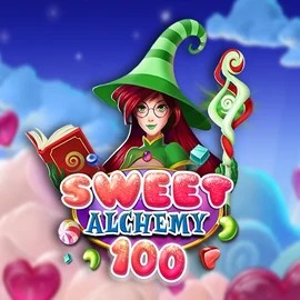 Sweet Alchemy 100 slot visual from Play'n GO available on betamos.de